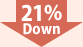 21％ Down